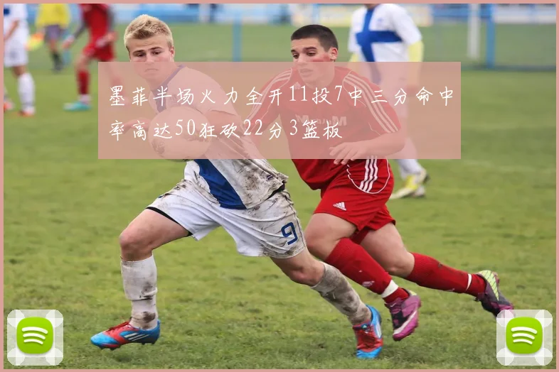 墨菲半场火力全开11投7中三分命中率高达50狂砍22分3篮板